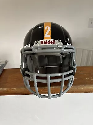 Pittsburgh Steelers Custom #2 Justin Fields Full Size M Riddell Speed Helmet!! • $159.99