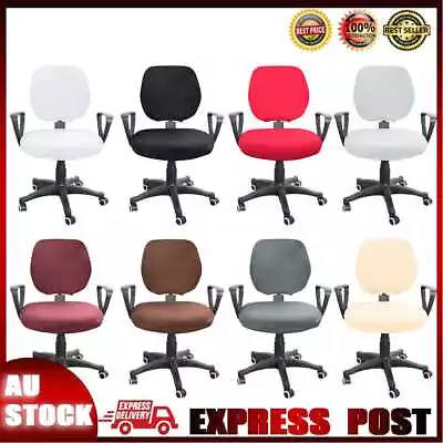 $10.81 • Buy Spandex Elastic Office Chair Cover Removable Stretch Computer Chairs Seat Covers