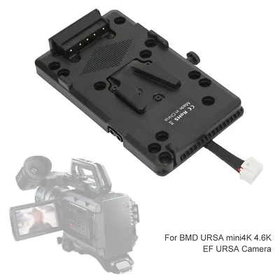 $33.67 • Buy V Mount V Lock D-Tap BP Battery Plate Adapter For Blackmagic Design URSA Mini 4K