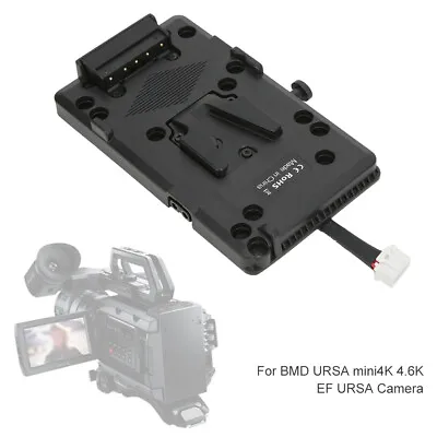 V Mount V Lock D-Tap BP Battery Plate Adapter For Blackmagic Design URSA Mini 4K • $34.11