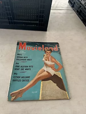 Movieland Aug 1953 4.5 5.0 Esther Williams June Allyson Carl Mcmillan Mb6 • $0.99