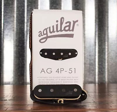 Aguilar AG 4P-51 Vintage Precision P Bass Pickup Black • $89.99