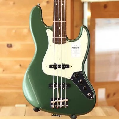 Fender Made In Japan 2023 Traditional 60s Jazz Bass Aged Sherwood Green W/gigbag • $1800.05