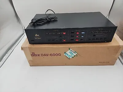 DBX DAV-600G Audio Video Program Route Selector Vintage W/original Box.  • $249