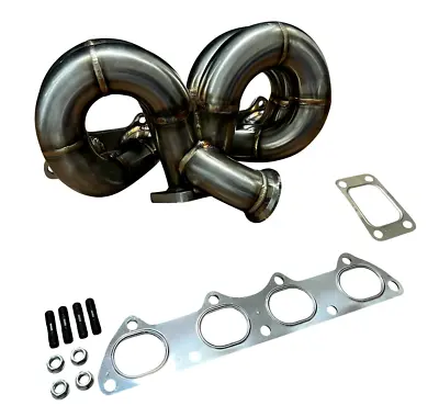 D Series AC PS Compatible T3 Turbo Manifold GSR D15 D16 For Civic EG EK DC2 44mm • $439.95