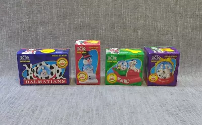 McDonald's Happy Meal Toys 1996 101 Dalmatians Complete Set Of 4 Snow Domes • £22.37