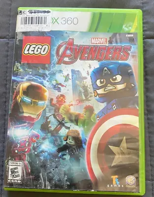 LEGO Marvel's Avengers Xbox 360 W/ MANUAL TESTED AND WORKS • $4.99