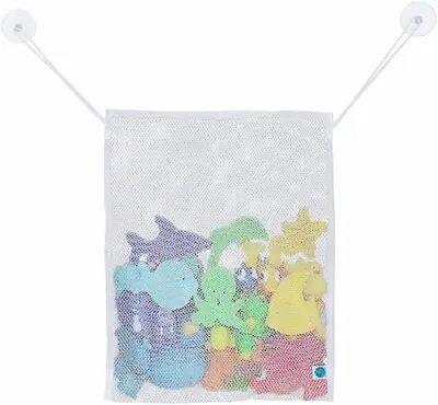 £2.64 • Buy XL Kids Baby Bath Toy Tidy Organiser Mesh Net Storage Bag Holder Bathroom UK