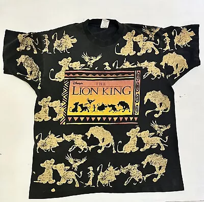 Vintage Lion King Disney Jerry Leigh Design Tshirt Single Stitch Size XL OSFA • $49.98