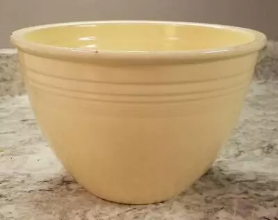 Vintage Homer Laughlin Fiesta Nesting Mixing Bowl #5 - Ivory • $69.99