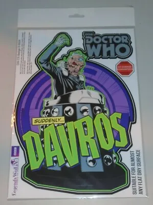 £7.99 • Buy Doctor Who Davros Removable Vinyl Wall Sticker Legends Wall Art BBC