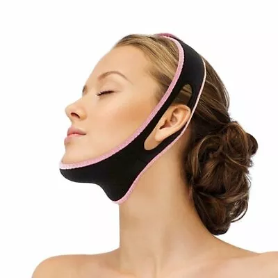 V Line Face Slimming Double Chin Reducer Strap Lifting Belt Anti-Wrinkle Chin  • $9.95