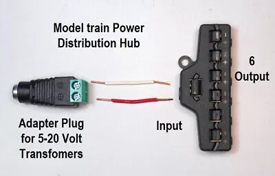 Power Distribution Hub For Model Trains • $6