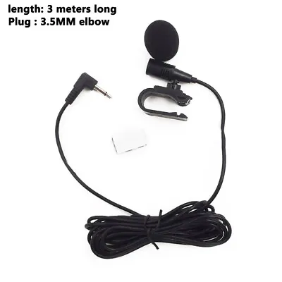 Car Radio External Microphone For Bluetooth Pioneer Stereo Receiver 3.5MM Jack • £9.50