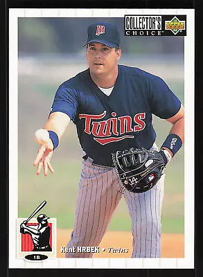 1994 Collector's Choice Kent Hrbek #486 Minnesota Twins • $1.49