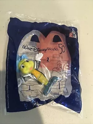 McDONALDS DISNEY WORLD 50TH ANNIVERSARY HAPPY MEAL TOY #31 Jiminy Cricket NEW • $8.99