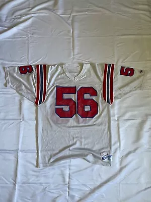 1985-89 Andre Tippett Team / Game Issued Patriots Jersey (Not Used) #56 HOF RARE • $549.95