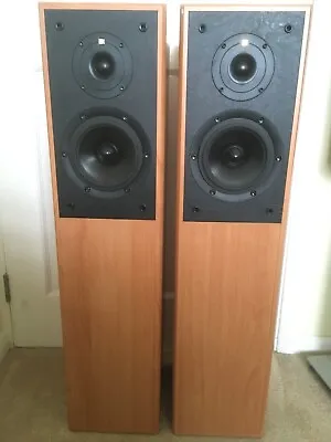 Kef Cresta 3 Quality Hifi Floorstanding Loudspeakers Bi-wireable TESTED • £119.99