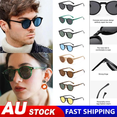 $10.35 • Buy Retro Round Polarized Sunglasses Men Women Vintage Driving Sun Glasses UV400