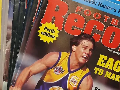 $30 • Buy PICK ONE - LATE 1990s AFL FINALS FOOTBALL RECORDS