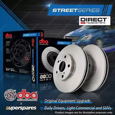 DBA Front Disc Brake Rotors For Mazda B2000 B2200 B2600 E2000 E2200 2WD STD LWB • $139.95