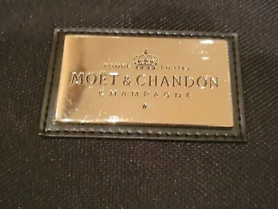 Large Moet & Chandon Champagne Travel Bag Duffel Black NEW Weekend Trip • $89.99