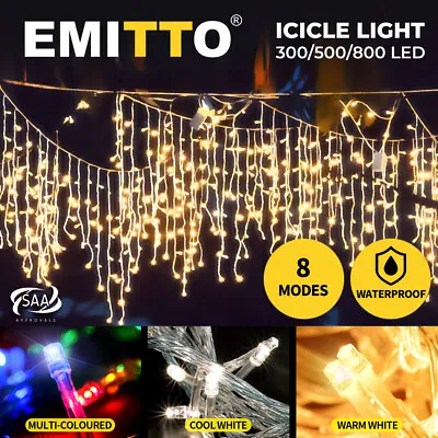 LED Fairy String Lights Curtain Xmas Outdoor Wedding Party Garden Decorations • $69.99