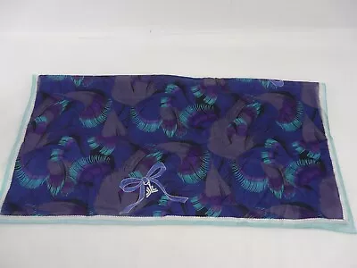 LANVIN Collection Feather & Bow Patterned Scarf - Thames Hospice • £10