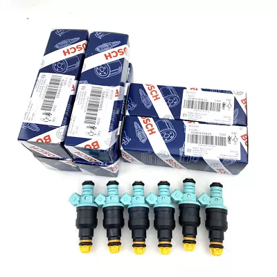 6PCS Fuel Injectors Fits For BMW 323i 325i 525i M3 Flow Matched 0280150415 NEW • $129.90