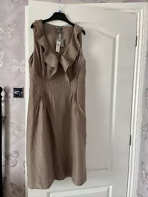 Gap Gorgeous Size 12 Silk Mix Dress • £8.95