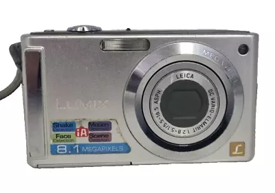 Panasonic LUMIX DMC-FS3 8.1MP Digital Camera - Silver *Read Description* (K13) • £24.99