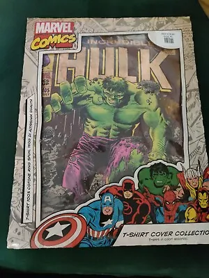 OFFICIAL Marvel Comics Heroes T-Shirt Incredible HULK XL Vintage Comic Artwork • £7.99