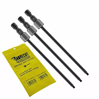 3 X SabreCut SQ2 Autofeed Collated Screwdriver Bits For Makita DFS250 DFS452 • £18.99