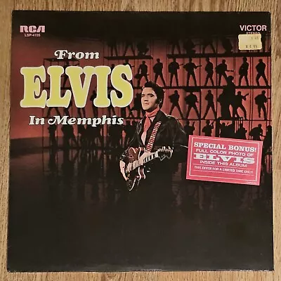 ELVIS PRESLEY From Elvis In Memphis STILL SEALED FIRST PRESSING With PHOTO • $31.01