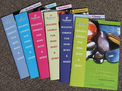 £8.95 • Buy Wellbeing - 6 Great Mind Body Spirit Crystal & Gemstone Book Box Sets.    