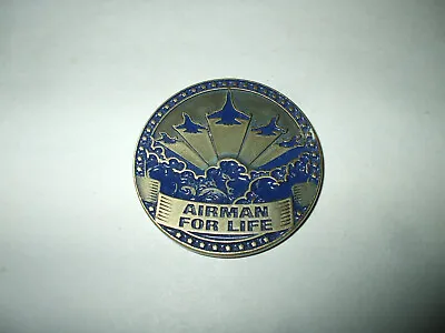 AFA Air Force Association Airman For Life 2018 Challenge Coin • $12.99