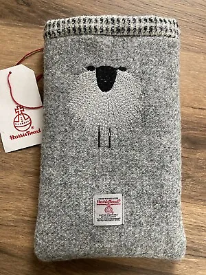 £20 • Buy Harris Tweed Handmade Padded Ipad Mini Case NEW Sheep Pure Silk Lined