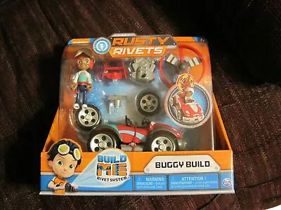 Rusty Rivets Buggy Build Vehicle And Figure Set--new--factory Sealed • $17.99