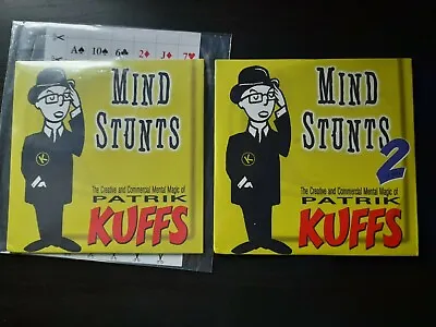 £4.99 • Buy Mind Stunts 1 & 2 DVD Set - Patrik Kuffs - Magic Mentalism Tricks - New & Sealed