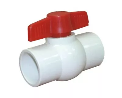 70011 Pvc Ball Valve White 11/4  Sl • $21.42