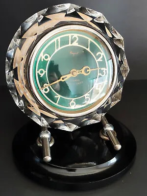 Vintage Majak Desk Clock 11 Jewels Made In USSR • $65