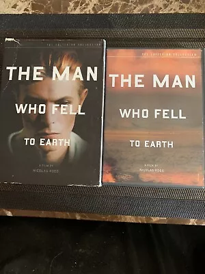 The Man Who Fell To Earth (2 DVD Set 2005 Criterion Collection) RARE OOP • $49.99