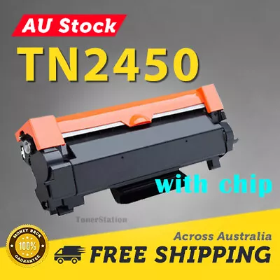 1x Toner TN-2450 With CHIP High Yield Of TN-2430 For Brother MFC-L2710DW L2730DW • $19.90