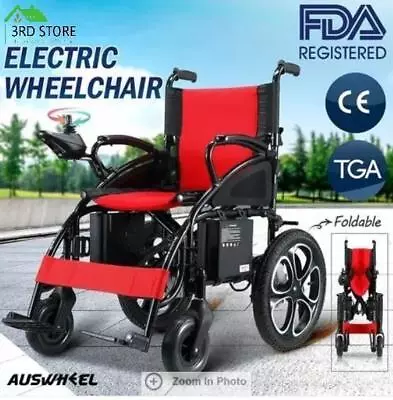 Electric Wheelchair Motorised Folding Mobility Scooter Lightweight Powerchair • $990