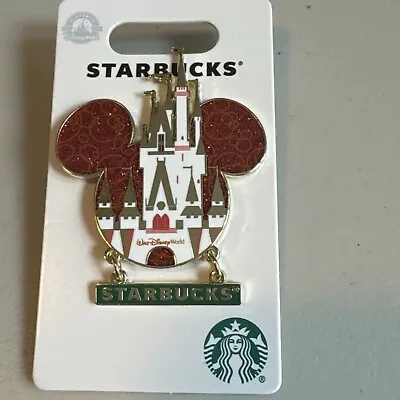 Disney Starbucks Mickey Ears / Castle Pin New  Pin 2023 • $7.99