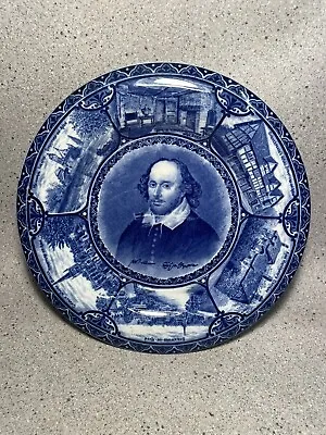 Collectable Shakespeare Transferware Cabinet Plate • £14.99