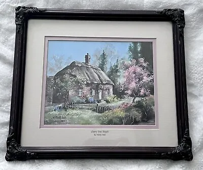 Marty Bell  Cherry Tree Thatch  Limited Edition Lithograph Print #493/2450 • $158