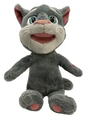 Talking Tom Cat Repeats Voice Sounds Soft Toy Plush H9  Dragon-i 2016 • £13.49