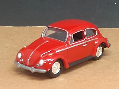 65 Volkswagen Vw Beetle Bug 1/64 Scale Collectible Limited Edition Classic Red • $12.99
