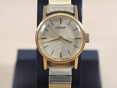 Vintage Citizen Lady Cocktail Watch Gold Plated 10k Mechanical Movement • £21.99